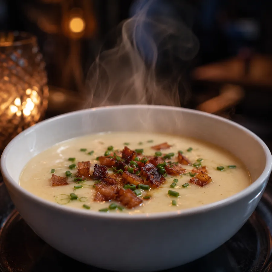 Kartoffel-Lauch-Suppe bei Tafelrunde